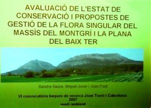 Beques Joan Torró - medi ambient