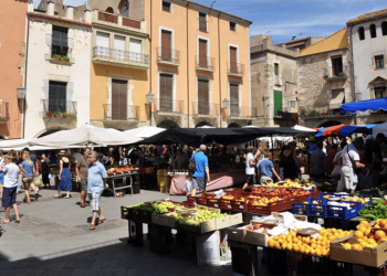 El mercat dels dilluns d’agost