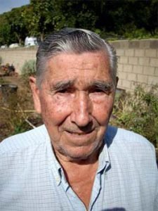 En Pere Riera del mas Solés de l’Estartit