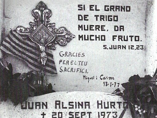 Làpida cementiri San Bernardo