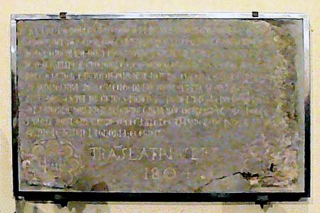 Làpida medieval Santa Maria d'Ullà