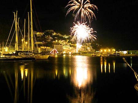 Focs artificials Estartit - Arribada dels Reis