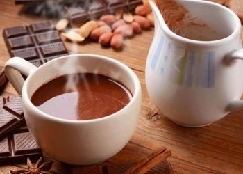 Una tassa de xocolata.