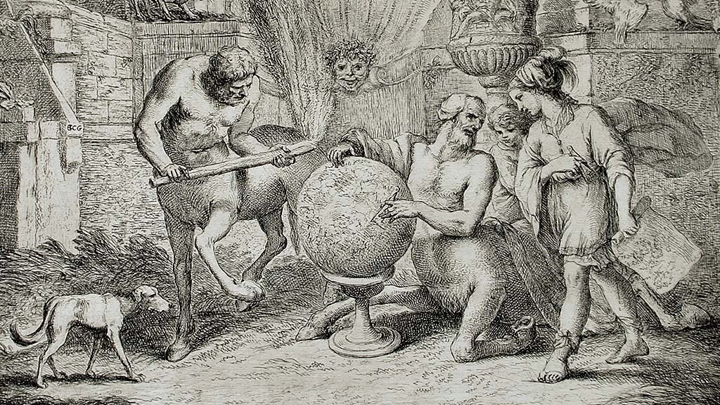 Els preceptes de Quiró. Mitologia