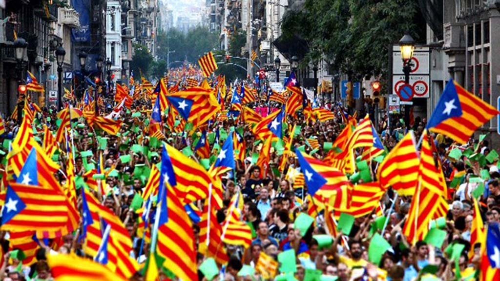 La Diada de l’Onze de Setembre del 2012 a Barcelona