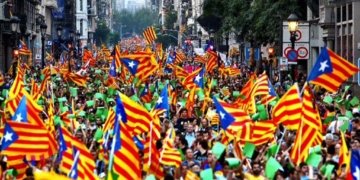 La Diada de l’Onze de Setembre del 2012 a Barcelona