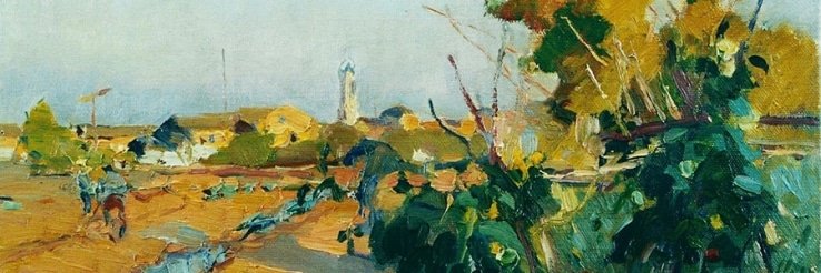 Joaquim Mir, Paisatge de Vilanova