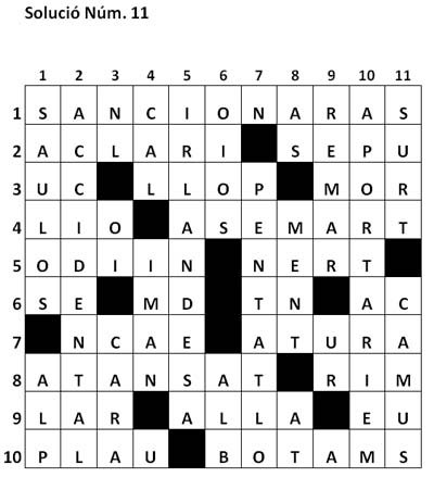 Solucio num 11
