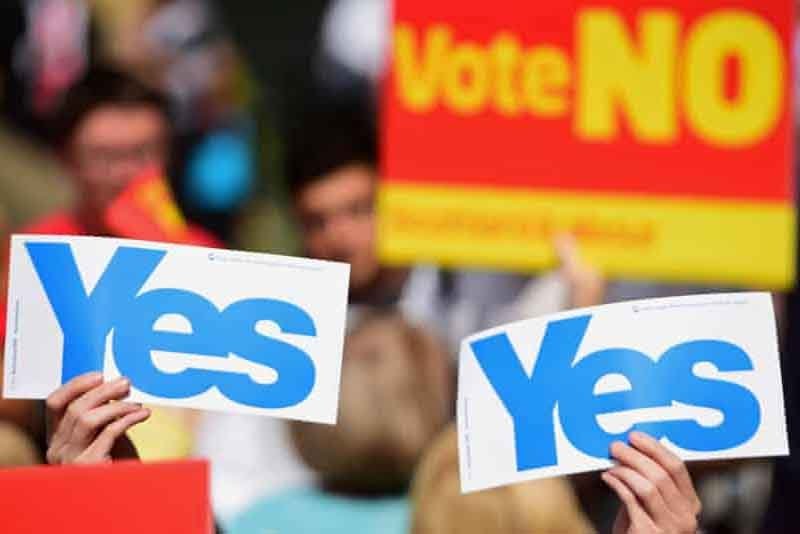 Els EUA no volien una Escòcia independent