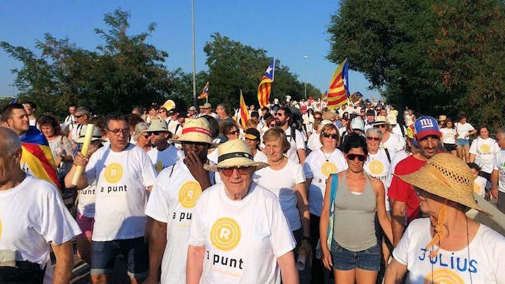 La diada de Catalunya a Salt