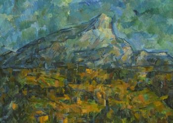 Paul Cézanne, La muntanya de Sainte Victoire (Paisatge d’Aix), 1906