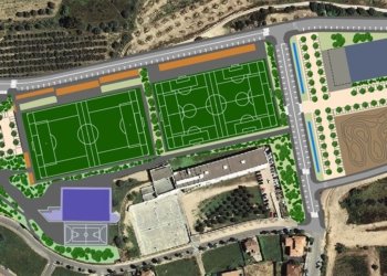 La futura zona esportiva municipal