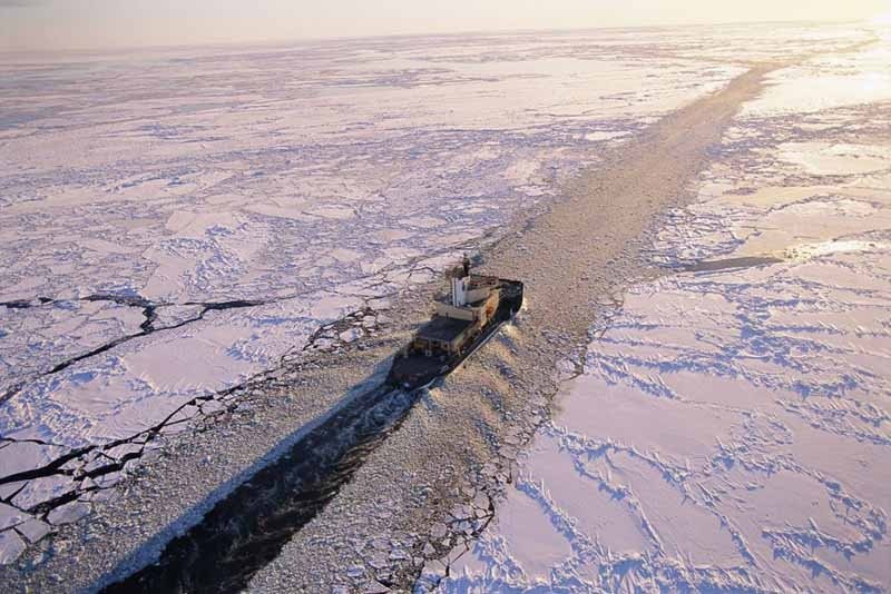 La ruta de l’àrtic, per exemple