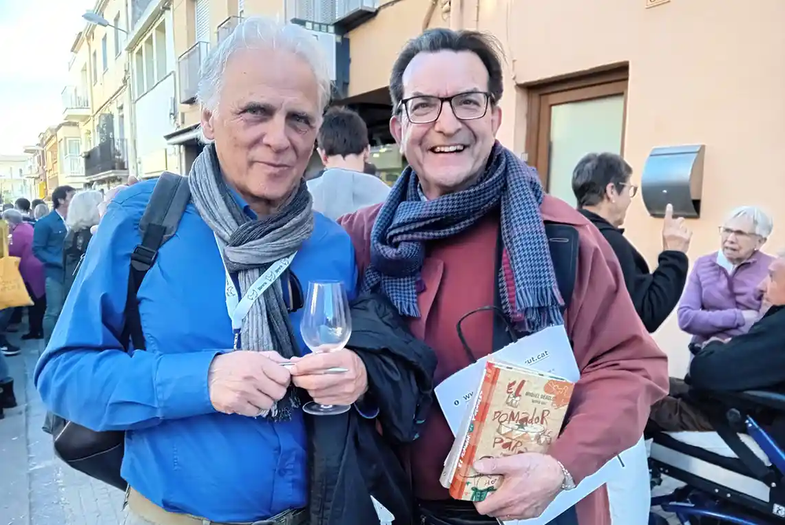 El poeta Miquel Desclot,