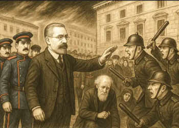 EMPORION condemna una agressió policial a Antoni Gaudí (1920)