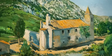 El Montgrí pintat per Joan Pericot